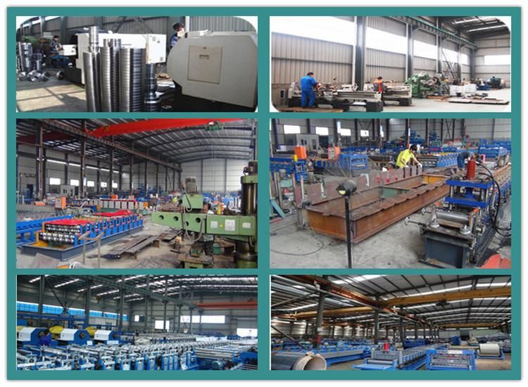 Dixin Galvanized Steel Type Corrugated Iron Roofing Panel Roll Forming Machine
