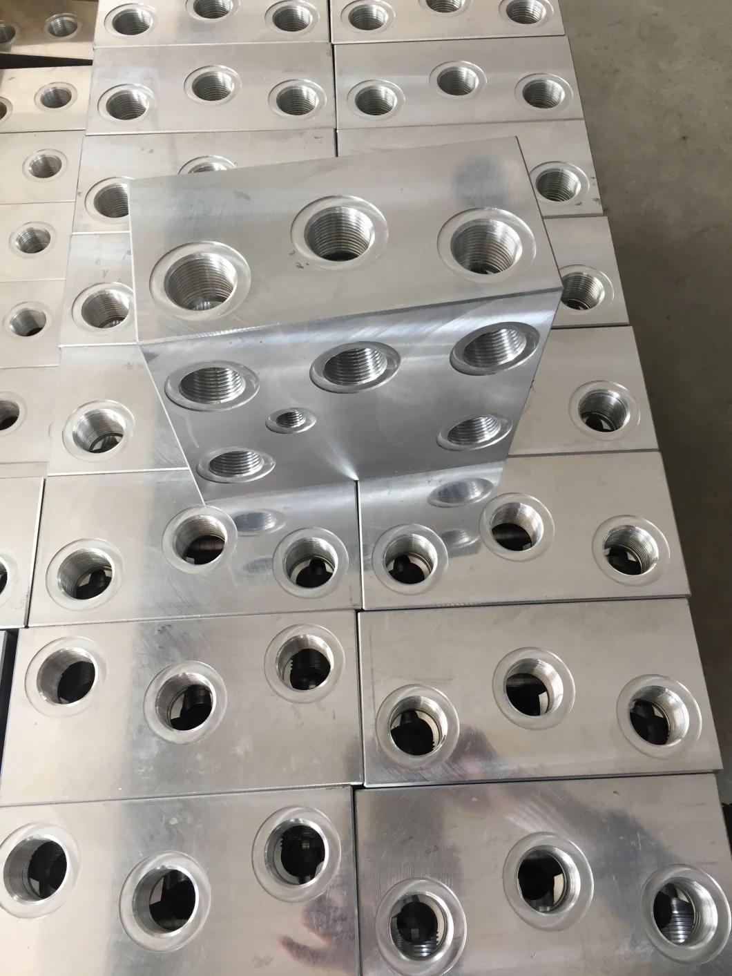 Aluminum Subplate Block Hydraulic Subplate Manifold for Power Pack