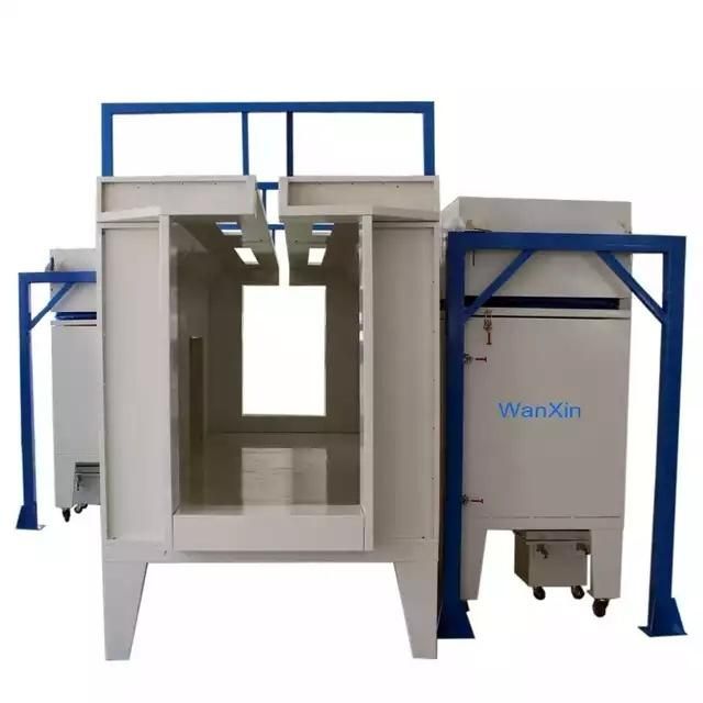 Manual Powder Coating Equipment System of Powder Coating Booth with Gun and Oven