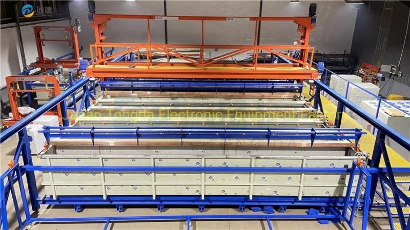 Full Automatic Anodizing Dyeing Line Anodize Aluminum Tin Plating Equipment