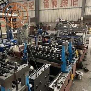 Hot Dipped Galvanized Outdoor Cable Tray Roll Forming Machine