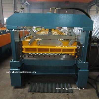 Long Life CNC Cold Roll Forming Making Machine for Metal Color Steel Roof Panels / Roofing Sheets