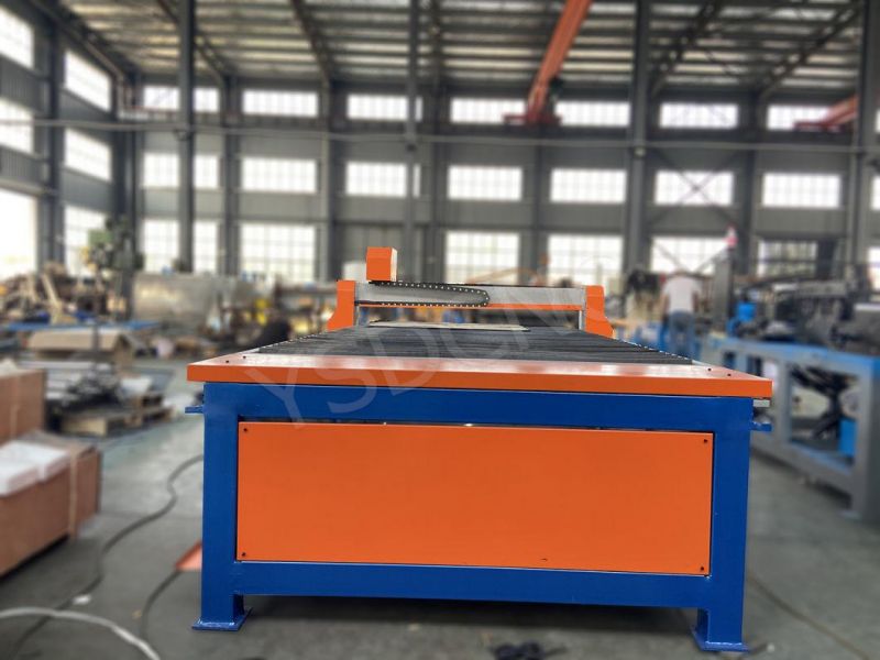 Ca-6000 Mild Steel Round Square Pipe Plasma Cutting Machine Max 6000mm Length Plasma Tube Cutter for Sale