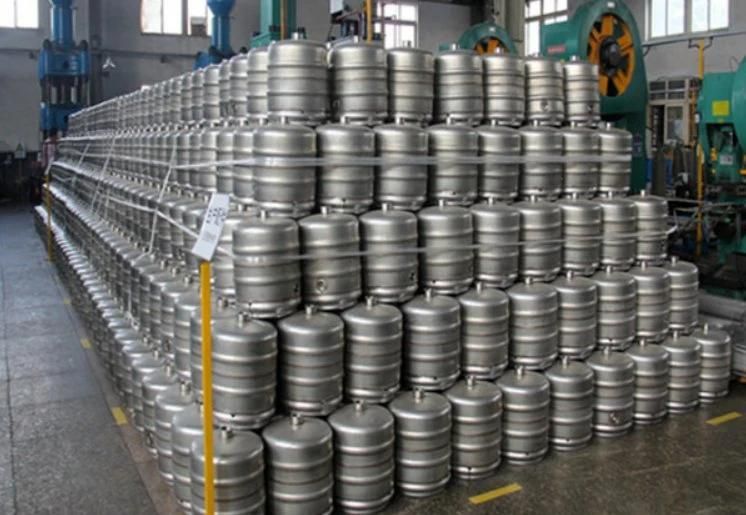 15.5 Gal Steel Steel Beer Keg Production Line Making Machine^