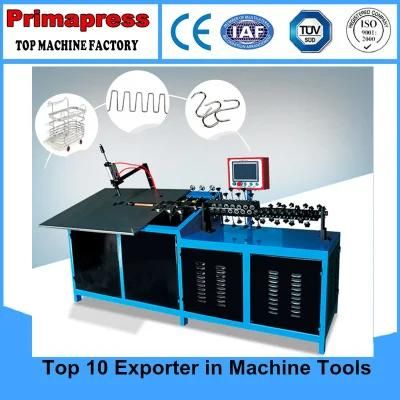 Automatic 2D Steel Wire Universal Flat Bending Machine