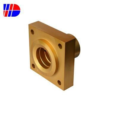 Custom Audio Panel Milling Precision CNC Brass Machining Part