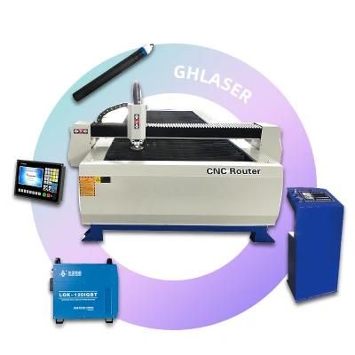 Automatic CNC Plasma Cutting Machine for Round Metal Pipes Tubes CNC Gantry Plasma Cutter