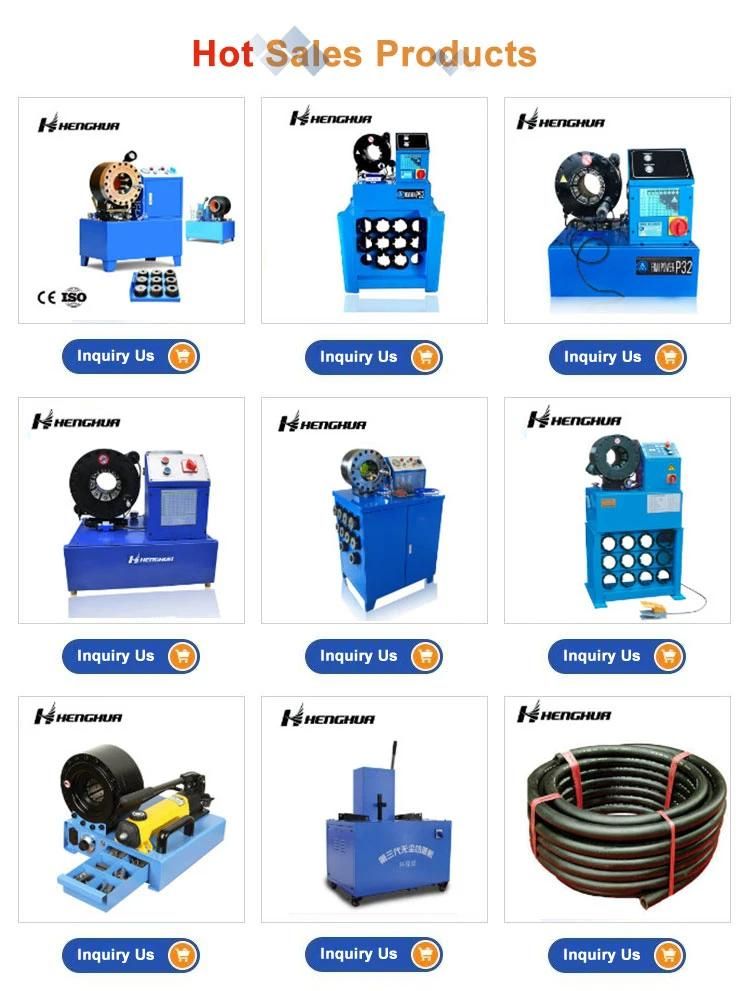 Factory Outlet Hf32 2′′ (6-51mm) Hydraulic Hose Crimping Machine