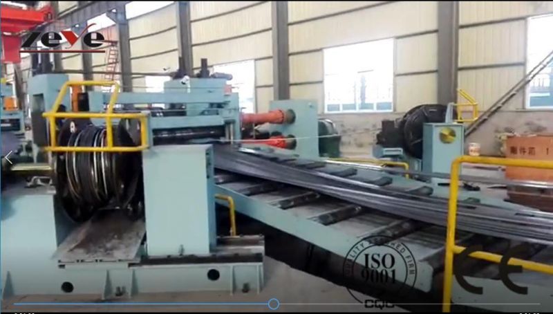 Hot Rolled Metal Coil Uncoiler Shear Machine Line