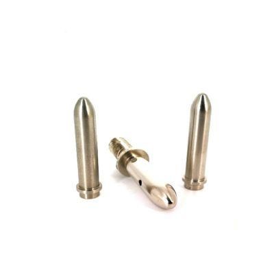 Sharp Round Head CNC Processing Stainless Steel Parts Threaded Connection Handle Special Shaped Screw Factory Custom Production