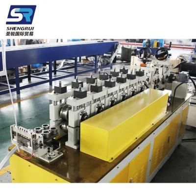 with Burrs Elimate System Automatic Bending Hoop Locking Ring Roll Forming Machine for Sale