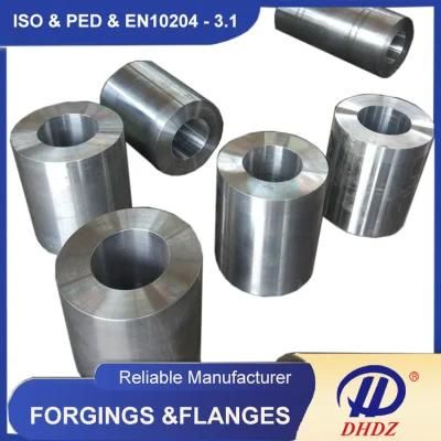 Hot Forged Cylinder Forging for Machinery Parts