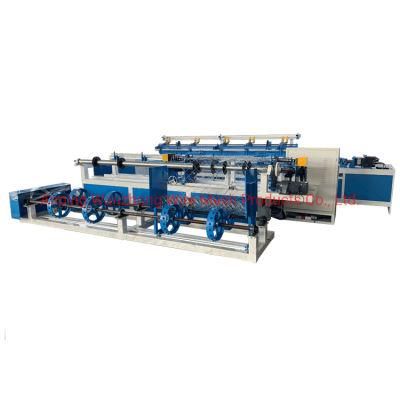 Mitsubishi PLC Full Automatically Single Wire Chain Link Fence Machine