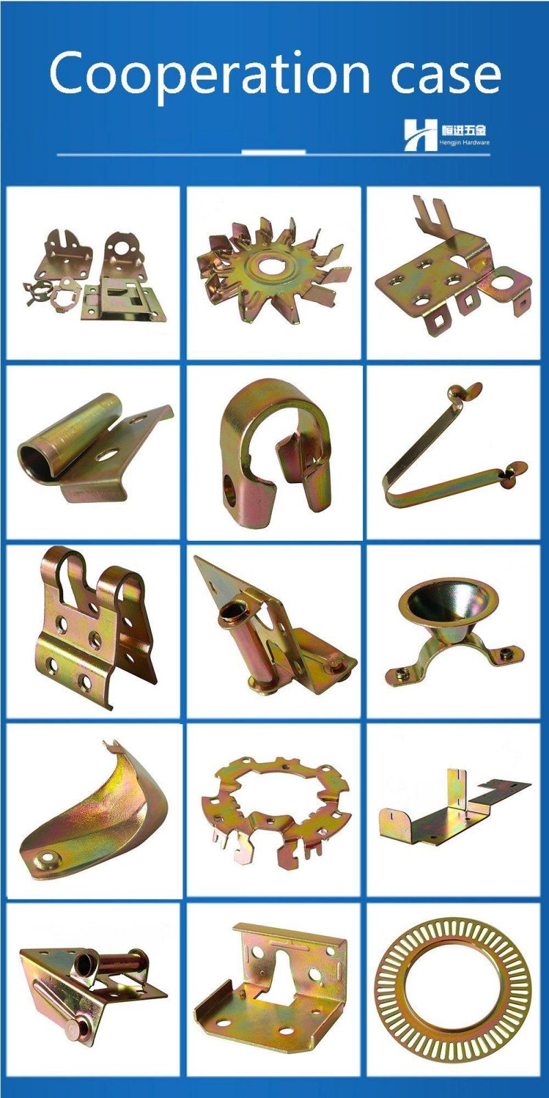 Customized Machine Pressing Parts Metal Accessories Stamping Parts