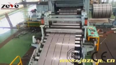 Large Gauge Automatic Steel Coil Slitter Rewinder Production Slitting Machine