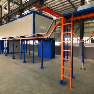 SS304 Stainless Steel Iron Substrate Epoxy Powder Coating Machine with ISO/Ce Certificated