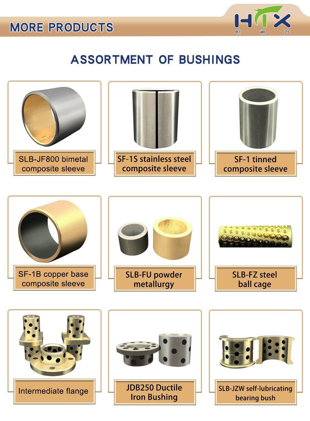 Oilless Bronze Round Hole Bush Pipe Sleeve Bushings Sintered Toggle Bushing