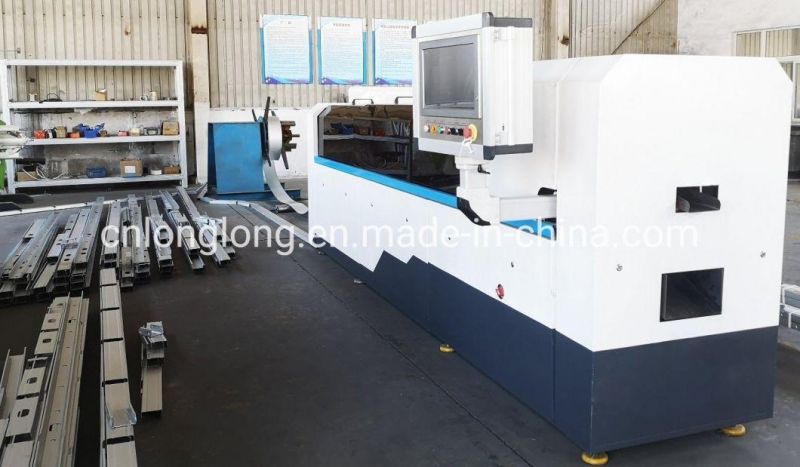 Monthly Deals Automatic Light Gauge Buildings Steel Frame Roll Forming Machine for Prefabricated Houses Luxucy Villas
