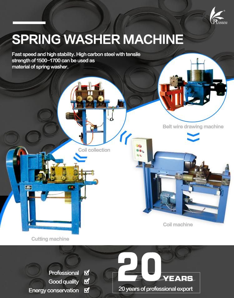 Automatic Spring Washer Making Machine for DIN Washers