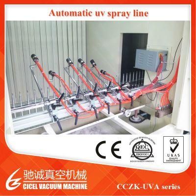 Conveyorised UV Spray Painting Line Vacuum Coating Machine