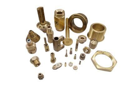 China High Precision Custom OEM Service CNC Copper Parts Lathe Machining Center CNC Turning Milling Machine Engine Nail Gear Nuts Motor Parts