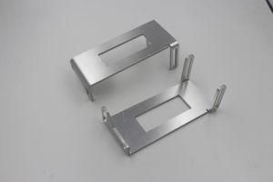 Laser Cutting and Bending Aluminum Machined Part According to CAD Drawing