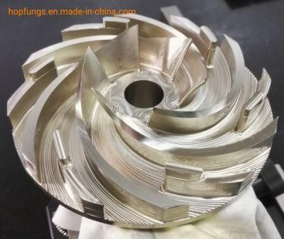 Impeller Runner 5 Axis Parts Precisiong Impeller 5 Axis Machining Impeller Parts