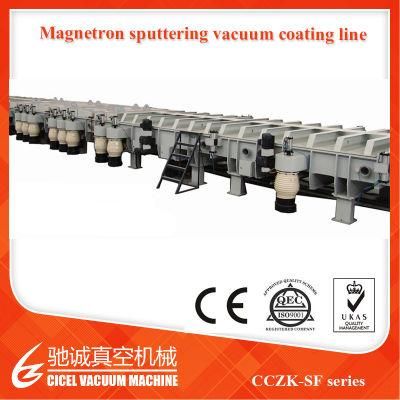 Vaccum Magnetron Sputtering ITO Glass Coating Line/Device for PVD System/Vacuum Chroming Finishing Machines