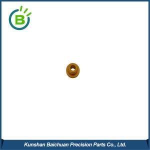 CNC Machining Aluminum Optical Lens Parts High Aesthetic Golden Anodized