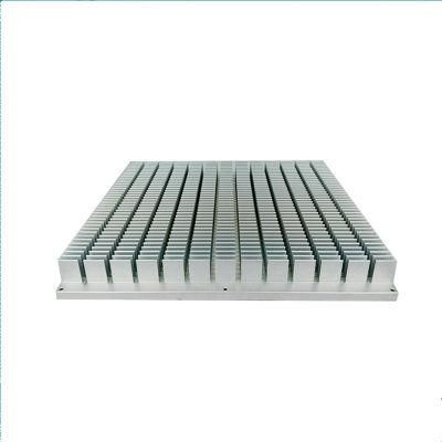High Power Dense Fin Aluminum Heatsink for Inverter and Svg and Power and Electronics and Apf and Welding Equipment