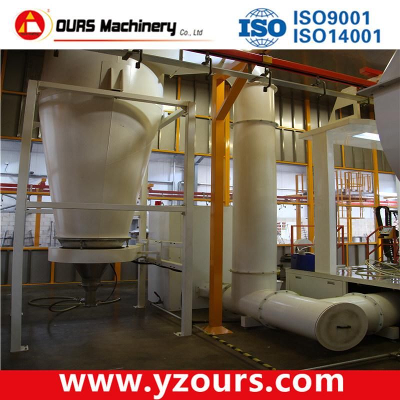 Manual Powder Painting Line; Semi Automatic Spraying Line