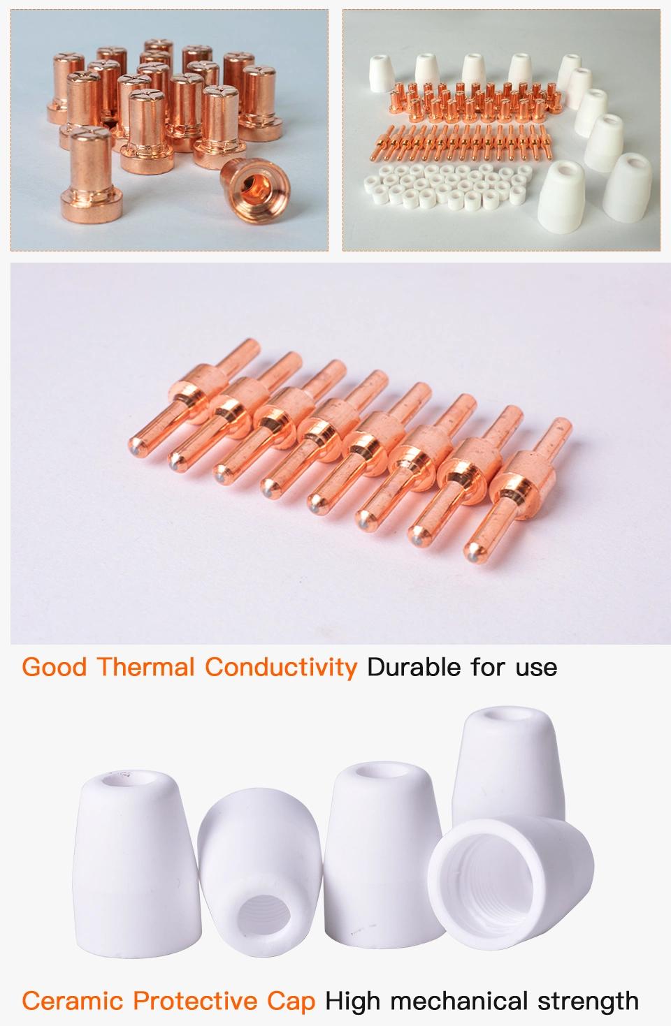 Startnow 65PCS/Lot PT-31 Plasma Consumables Kits LG40 Plasma Nozzle Shield Long Electrodes Shunt Plasma Torch 85PCS