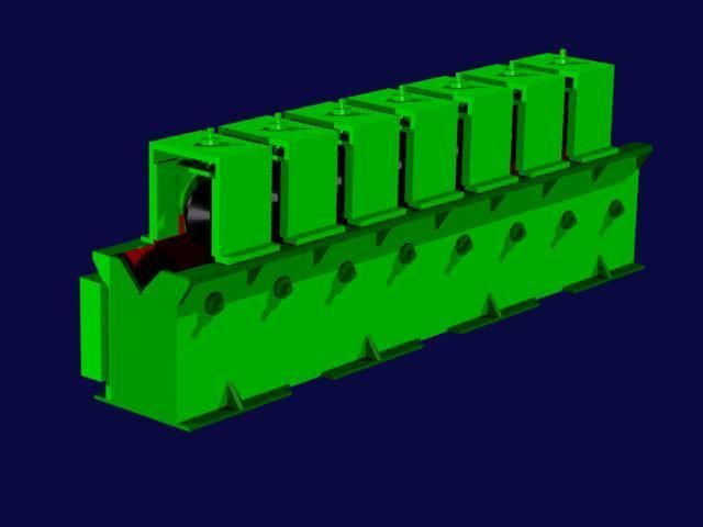 Roller Type Section-Straightening Machine Model
