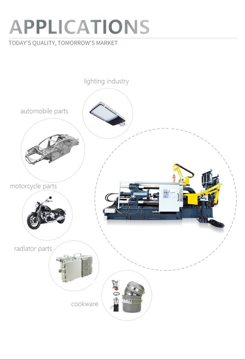 Online Technology Support Aluminum Injection Cold Chamber Die Casting Machine