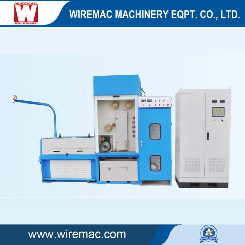 High Quality Fine Copper Wire Drawing Machine with Online Annealer for Sale