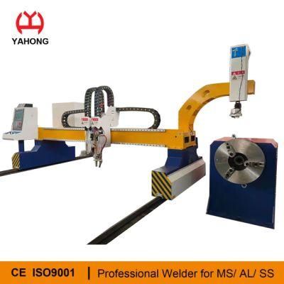 Gantry CNC Plasma Pipe Cutter 110mm 220mm 250mm 300mm 320mm Length 6000mm