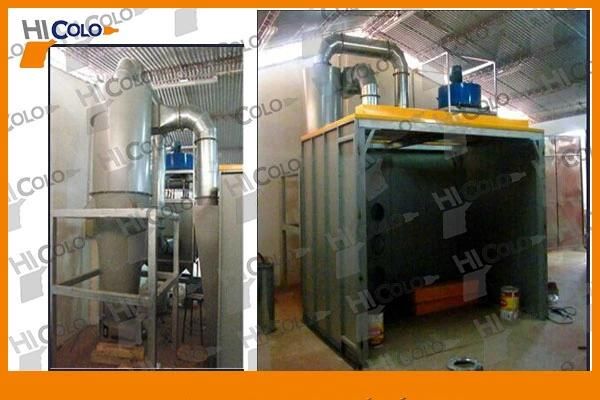 Manual Spray Booth Recovery Systems with Mono Cyclone