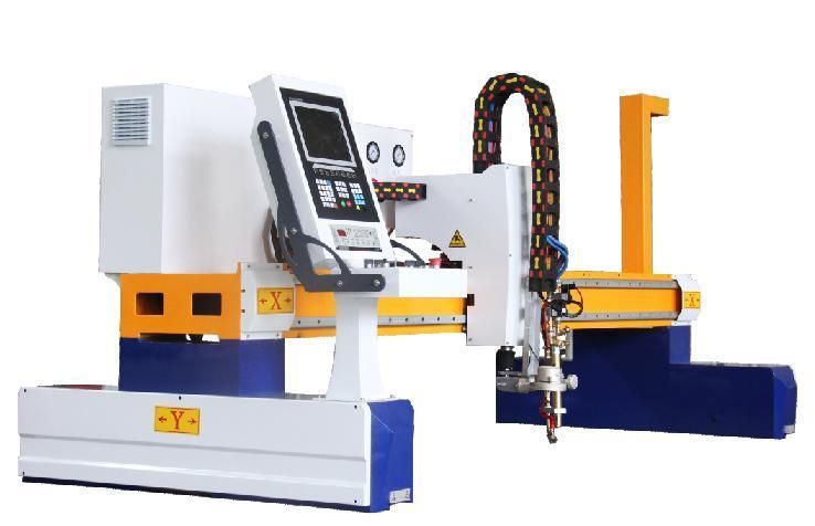 Gantry CNC Fine Plasma Oxyfuel Oxy Flame Straight Strips Cutting Machine for H Beam Welding Production Line