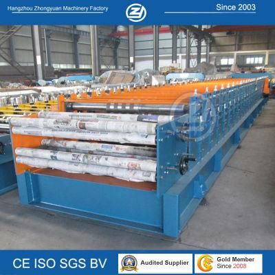 ISO Double Layer Roof Roll Forming Machine