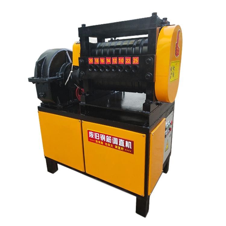 High Quality 8 Inlet Feeding Hole Waste Steel Bar Straightening Machine