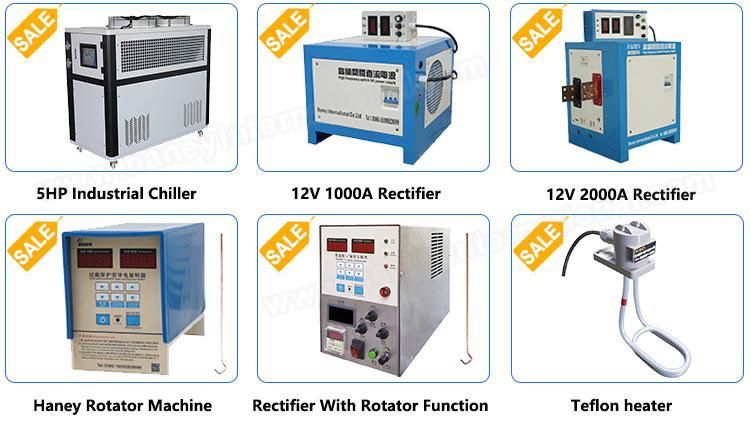 Haney Metal Electroplating Machinery/Electropolishers for Jewelry/Copper Plating Line
