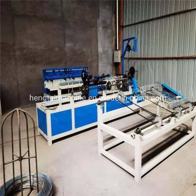 Fully Automatic Single Wire Chain Link Fence Netting Machine