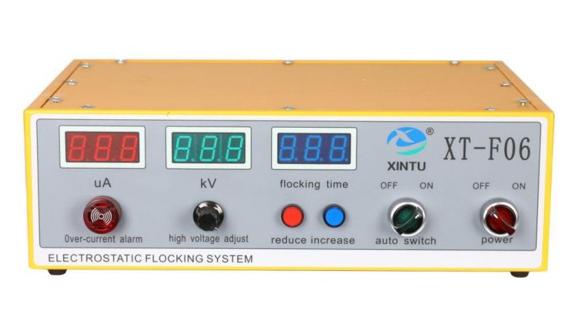 Time Control Customized Electrostatic Flocking Machine for Melt-Blown Fiberic