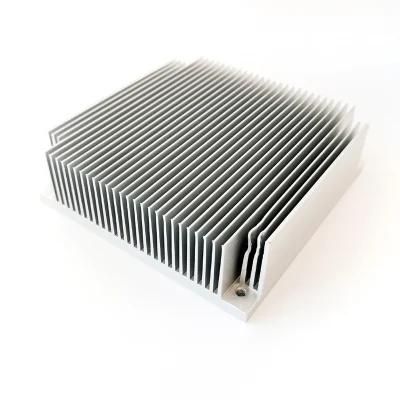 50*50*10 Heat Sink Aluminum Extrusion Radiator Aluminum Profile CNC