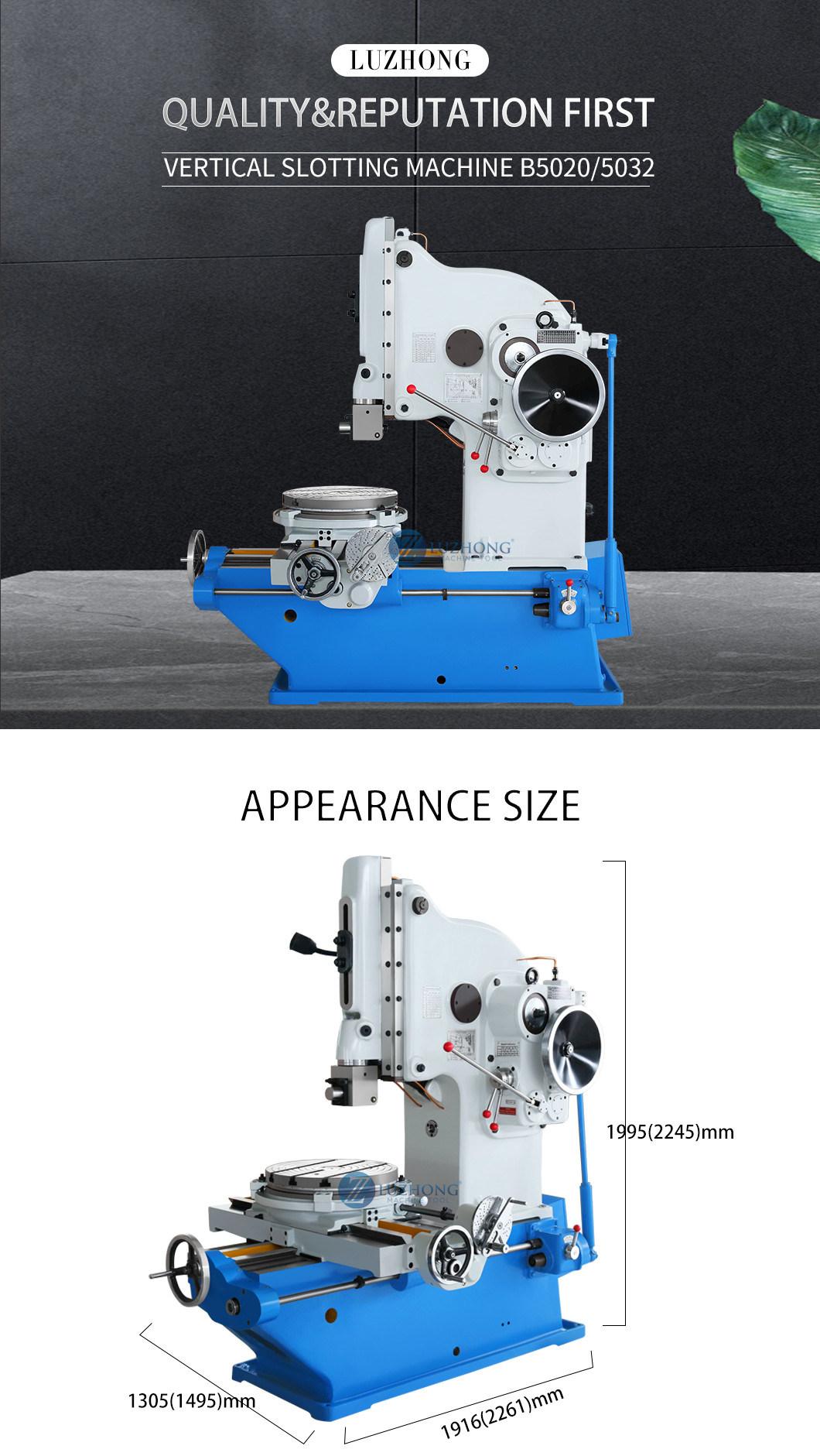 slotted angle Metal making machine B5032 screw slotting machine