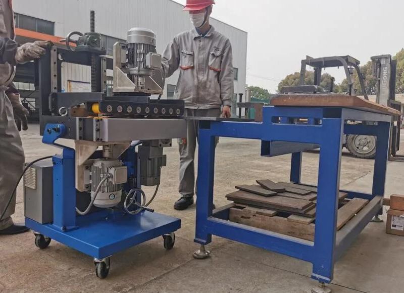 China Made High Performance Metal Plate Edge Chmaferring Machine