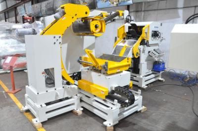Coil Decoiler Straighter Feeder Systems /Fully Automatic Car Accessories Lower Plate Steel Coil Feeding Line (MAC4-600F)