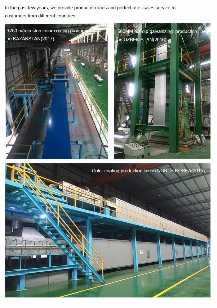 250, 000tpy Hot DIP Continuous Galvanizing Line