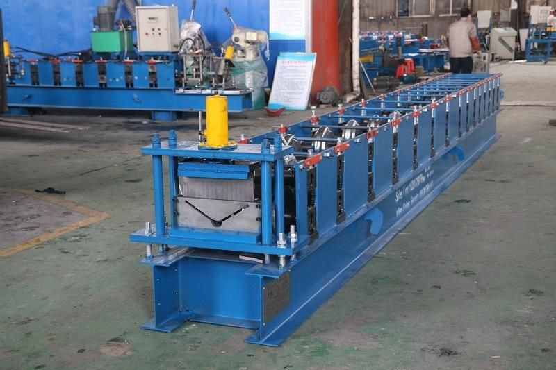 High Quality Galvanized Aluminum Ridge Cap Tile Roll Forming Machine