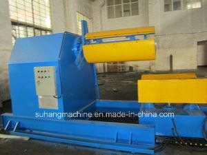 Heavy Duty 10 Ton Hydraulic Uncoiler for Metal Coil with Loading Car Roll Forming Machine